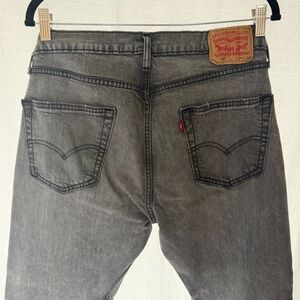 Levi’s 502 Taper Gray Jeans Men’s 34x34 Denim Levi Strauss